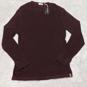 Tentree - TreeWaffle Henley Longsleeve - Organic Cotton - Size Large - NWT